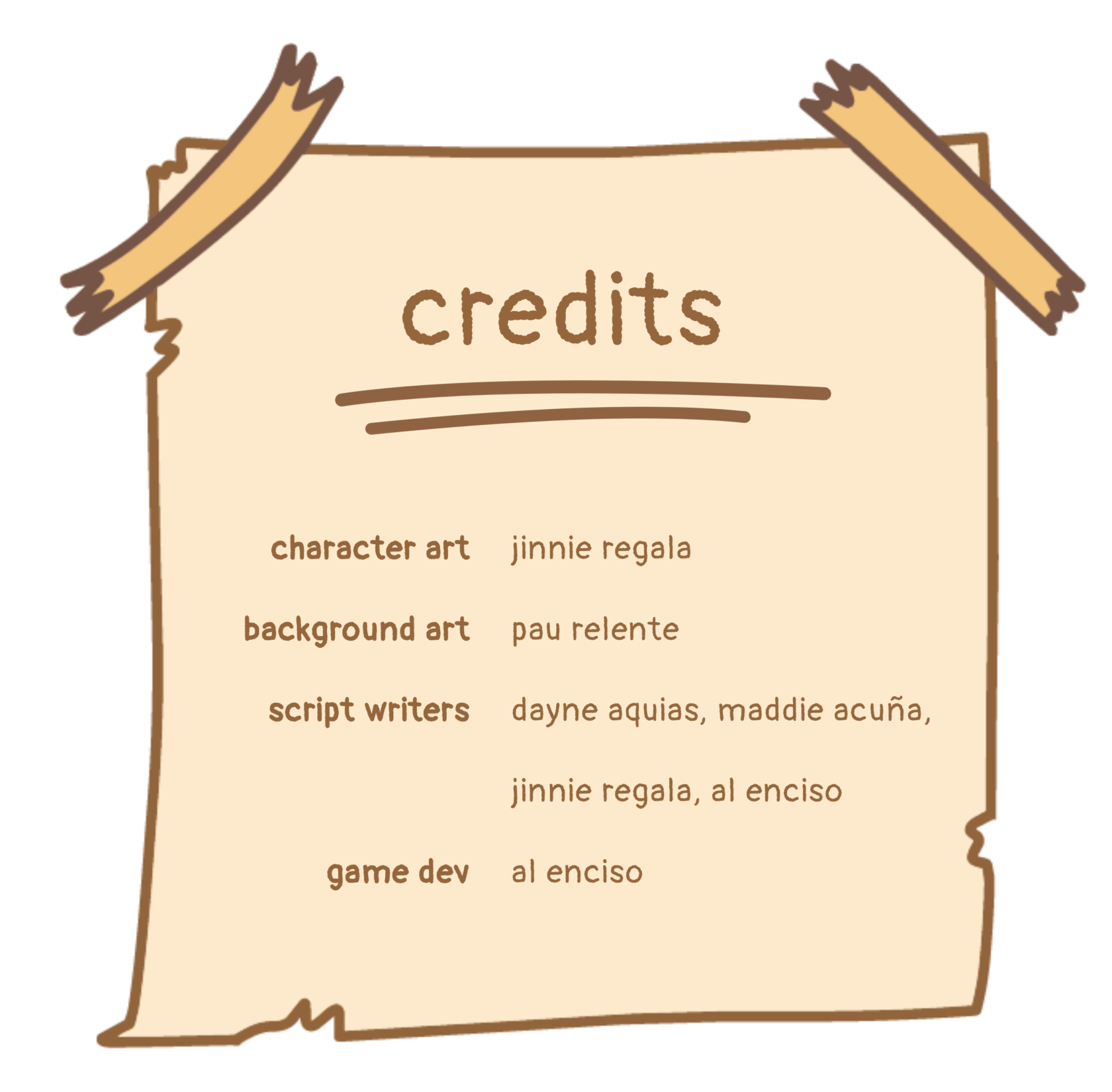 credits draft