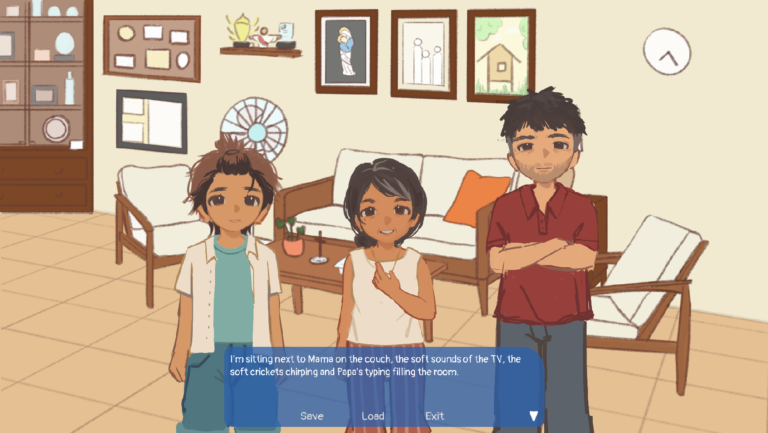 maya with parents