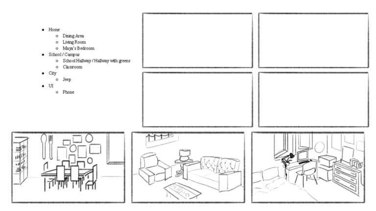 rough bg sketches