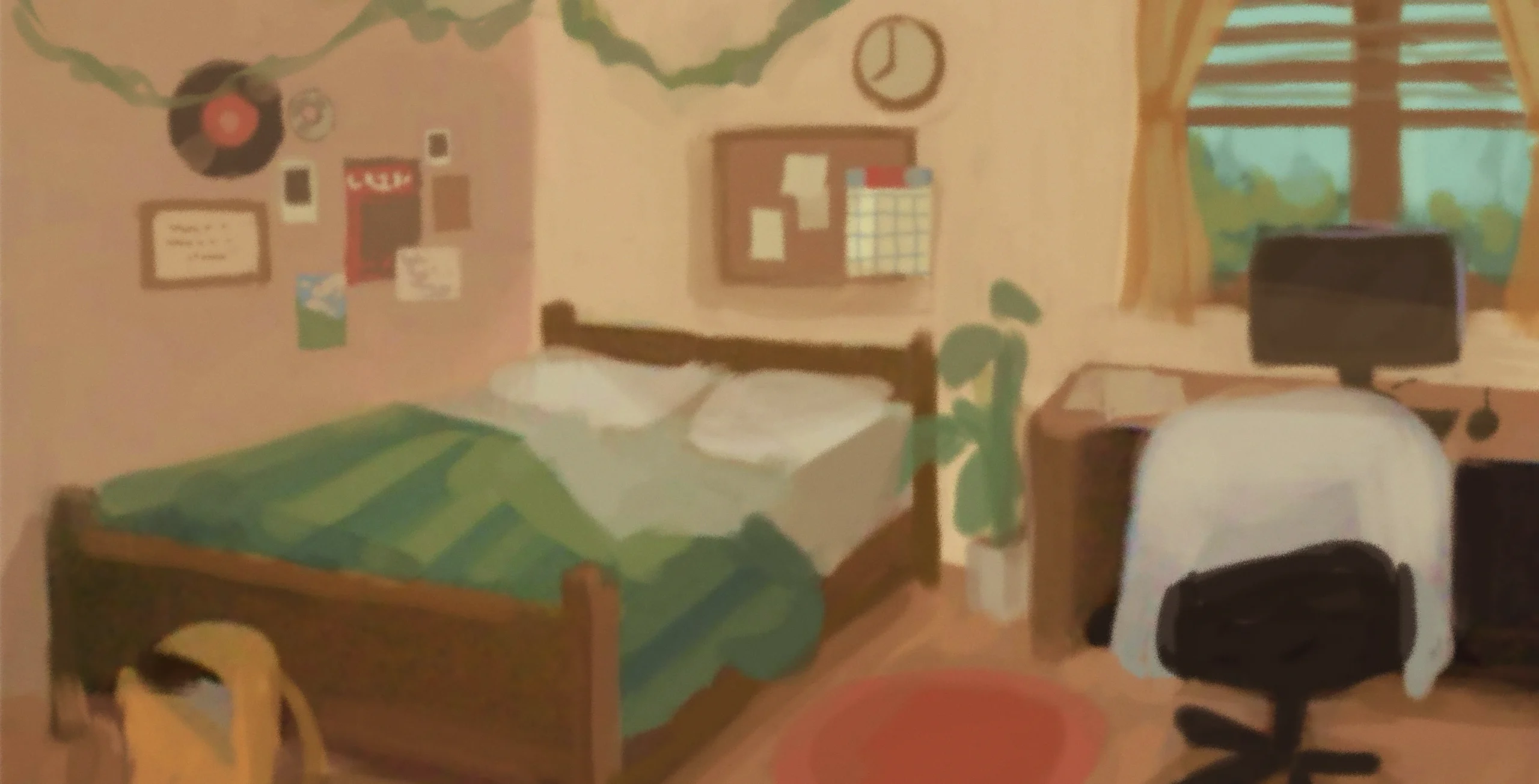 bedroom afternoon